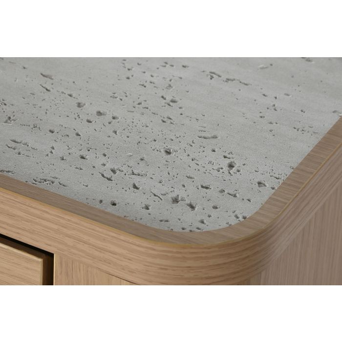 Comoda Moderno DKD Home Decor Gris Claro Natural 40 x 80 x 120 cm 5 Comoda Moderno DKD Home Decor Gris Claro Natural 40 x 80 x 120 cm 5