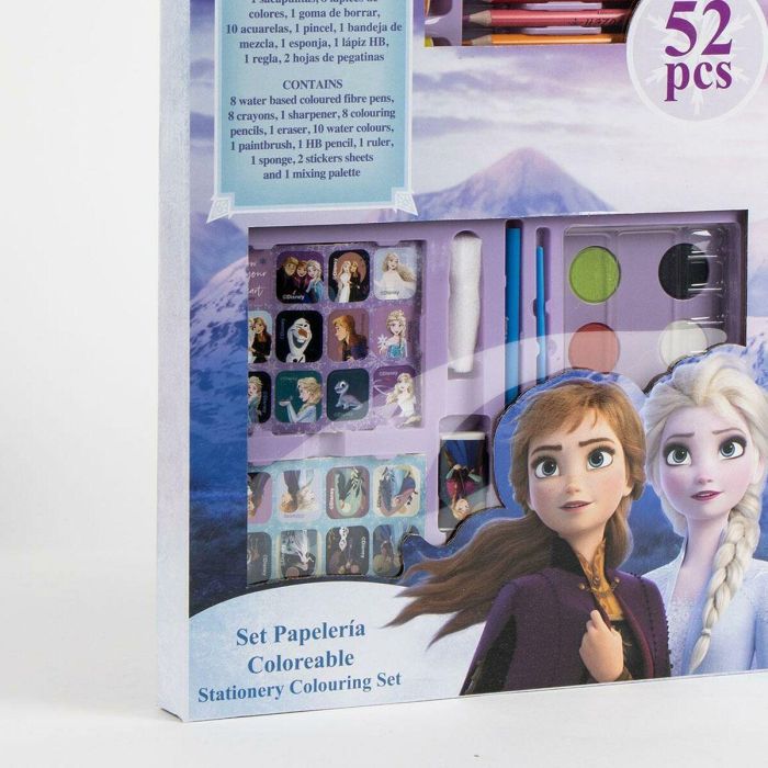 Cerdá Set Papelería Coloreable Caja Frozen Lila 26.7x45.3x3.0 cm para +3 años 1 Cerdá Set Papelería Coloreable Caja Frozen Lila 26.7x45.3x3.0 cm para +3 años 1