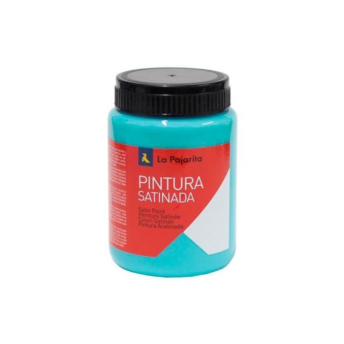 La Pajarita Témpera Escolar Bote De 375 mL Satinada Turquesa L-35 La Pajarita Témpera Escolar Bote De 375 mL Satinada Turquesa L-35