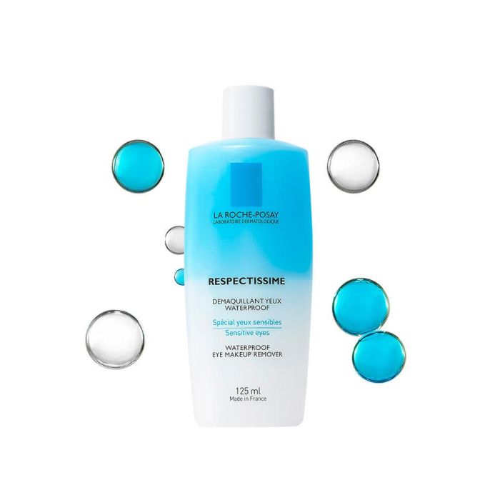 La Roche Posay RESPECTISSIME Desmaquillante Bifásico Waterproof para Ojos y Piel Sensible 125 ml 1