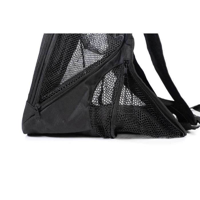 Mochila Canguro Práctica Negra de Poliéster 30x20x34cm, Diseño Ligero y Discreto, Peso Máx. 3.5kg 7 Mochila Canguro Práctica Negra de Poliéster 30x20x34cm, Diseño Ligero y Discreto, Peso Máx. 3.5kg 7