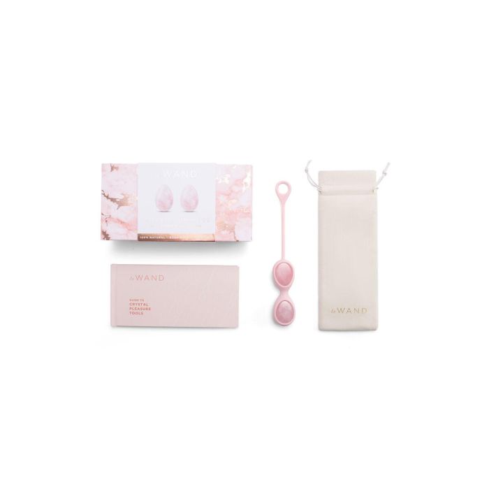 Bolas Chinas Le Wand Crystal (by le Wand) Cuarzo Rosa 6 Bolas Chinas Le Wand Crystal (by le Wand) Cuarzo Rosa 6