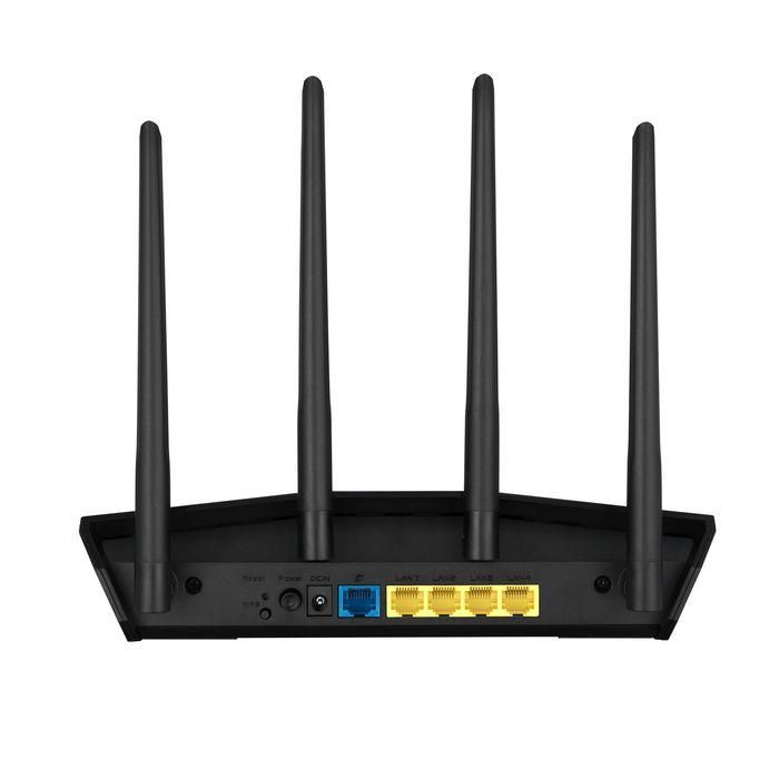 ASUS RT-AX57 Router Inalámbrico WiFi 6 AX3000 Doble Banda Gigabit Ethernet 4 Puertos LAN AiProtection AiMesh Gran Cobertura Negro 3 ASUS RT-AX57 Router Inalámbrico WiFi 6 AX3000 Doble Banda Gigabit Ethernet 4 Puertos LAN AiProtection AiMesh Gran Cobertura Negro 3