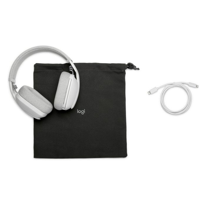 Logitech Zone Vibe 100 Auriculares Bluetooth Inalámbricos Full Size Off-White 7 Logitech Zone Vibe 100 Auriculares Bluetooth Inalámbricos Full Size Off-White 7