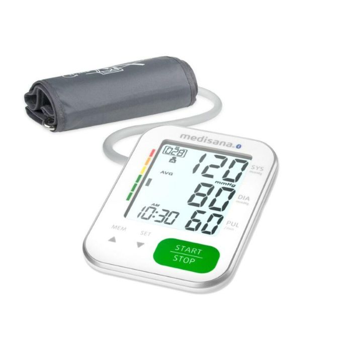 Medisana BU 570 Tensiómetro Conectado Bluetooth - Detección Arritmias, Pantalla Grande Dígito XXL, Diseño Delgado, 240 Memorias 8 Medisana BU 570 Tensiómetro Conectado Bluetooth - Detección Arritmias, Pantalla Grande Dígito XXL, Diseño Delgado, 240 Memorias 8