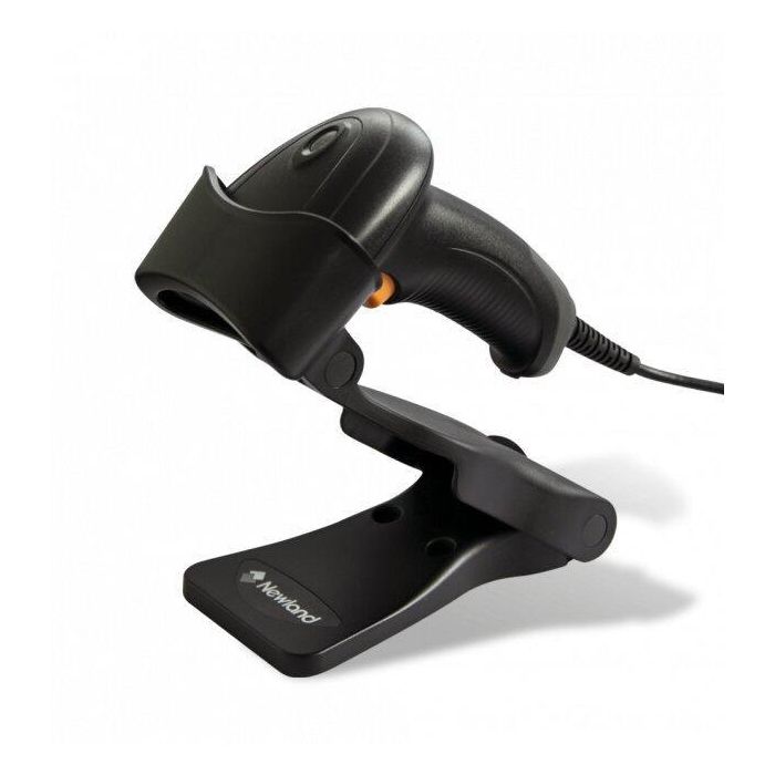 Newland HR22 Dorada II 1D/2D CMOS Scanner with 3m Coiled USB Cables & Foldable Smart Stand 1