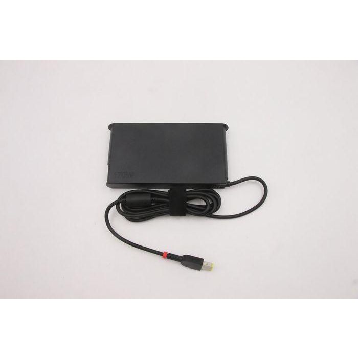 Lenovo 170W AC adapter, 89% efficiency, 100-240Vac input voltage, suitable for Lenovo devices, 3-phase design. 1 Lenovo 170W AC adapter, 89% efficiency, 100-240Vac input voltage, suitable for Lenovo devices, 3-phase design. 1