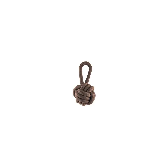 Freedog Pelota con Asa Strong Marrón 13x25 cm