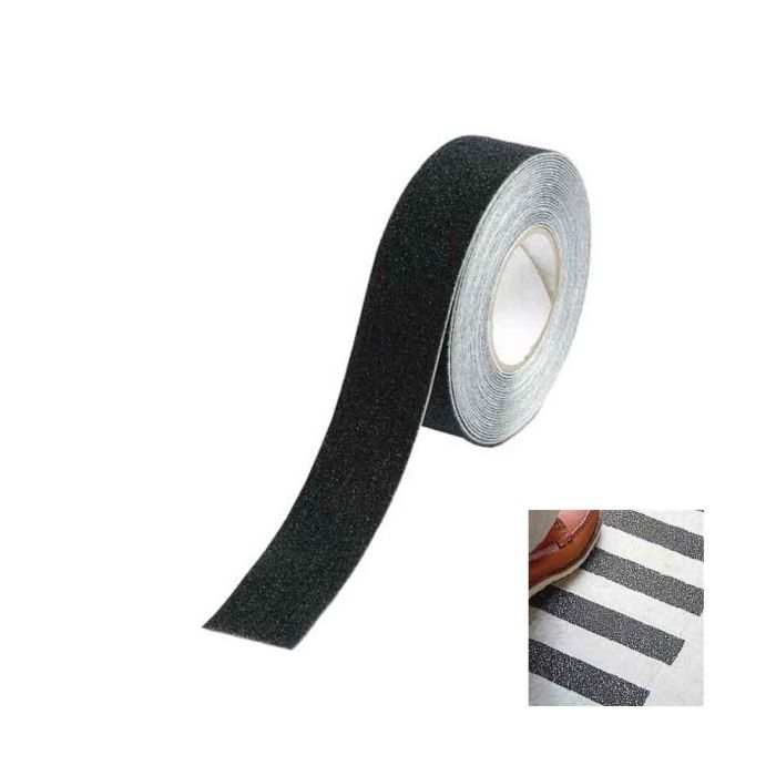 Geko Cinta Antideslizante Negra 15m x 25mm Resistente a la Intemperie 0 Geko Cinta Antideslizante Negra 15m x 25mm Resistente a la Intemperie 0