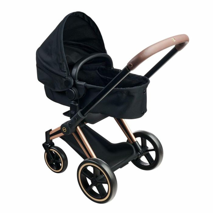 COROLLE COR4063013141876 Cochecito Cybex 3 en 1 Negro para muñecas bebé de 36 y 42 cm - a partir de 3 años 8