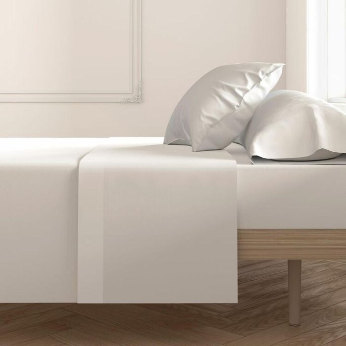 Sábana Encimera Hosteline Mixcolors Blanco Cama de 120 2
