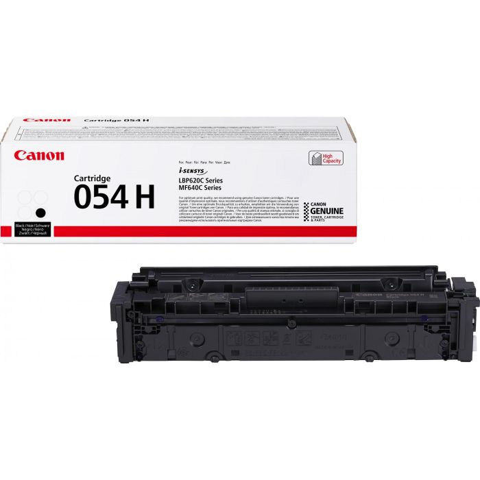 Canon Toner 054 H Schwarz Alto Rendimiento 3100 Páginas Negro Cartucho 3028C002