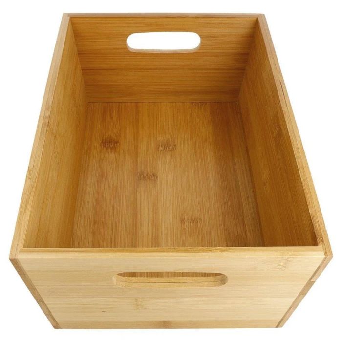 Cesta de Ordenación de Bambú 30x20x13 cm - Confortime (6 Unidades) 8 Cesta de Ordenación de Bambú 30x20x13 cm - Confortime (6 Unidades) 8