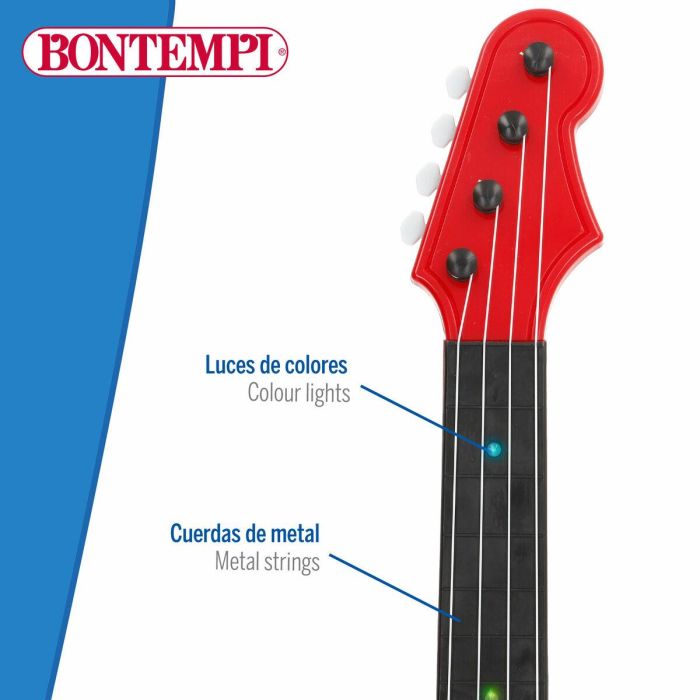 Guitarra Infantil Bontempi 17 x 51 x 5 cm (6 Unidades) 4 Guitarra Infantil Bontempi 17 x 51 x 5 cm (6 Unidades) 4