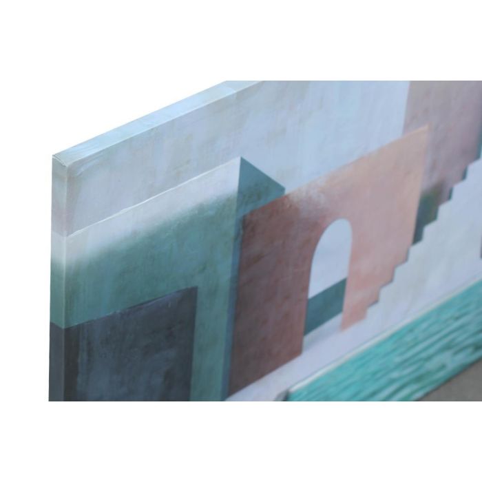 DKD Home Decor Cuadro Boho 70 x 50 x 1.8 cm Verde Menta Terracota Lienzo Mdf (3 Unidades) 1 DKD Home Decor Cuadro Boho 70 x 50 x 1.8 cm Verde Menta Terracota Lienzo Mdf (3 Unidades) 1
