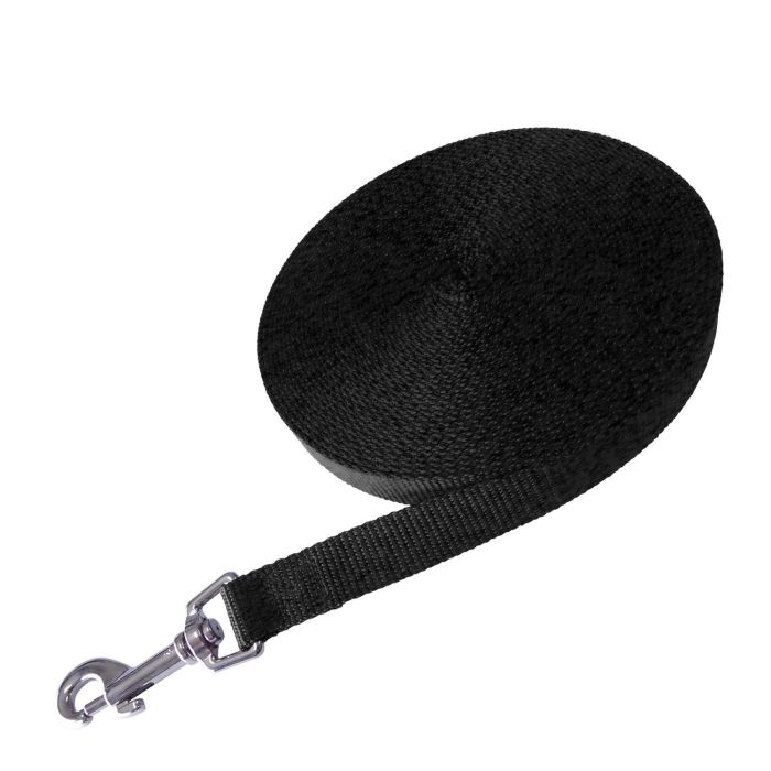 Gloria Correa Adiestramiento Nylon 20 mm x 10 Metros Mosquetón Retráctil para Perros Control a Distancia - Favorita Adiestradores