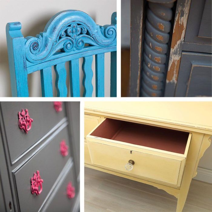 Rust-oleum Chalky Finish Cera para Muebles Transparente 400 ml Multisuperficie Interior