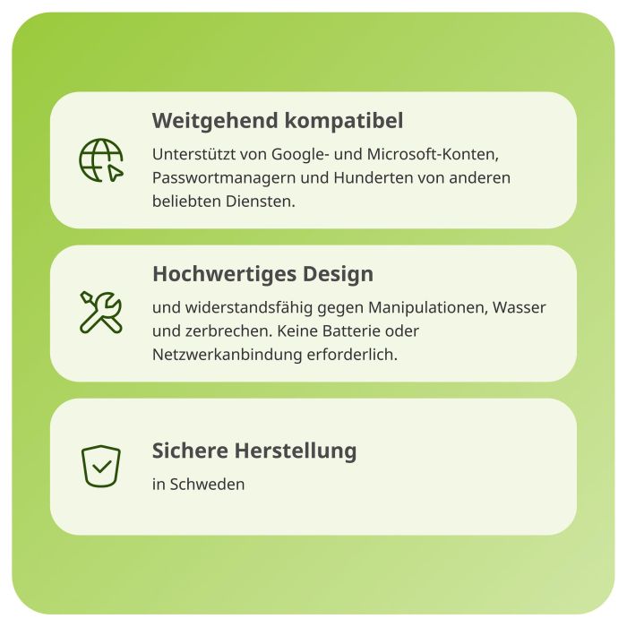 YUBICO YubiKey 5 NFC Llave de Seguridad USB-A, NFC, FIDO U2F, FIDO 2, Negro 9