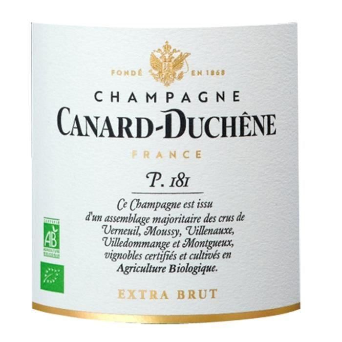 Champagne Duck Duchene Parcelle 181 - Extra Brut - Orgánico - AOC Champagne 1