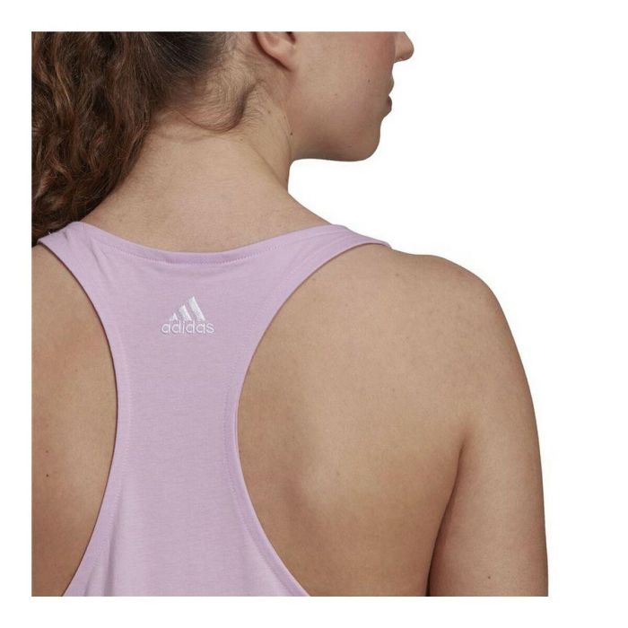 Camiseta de Tirantes Mujer Adidas Essentials Logo Lavanda XS 2