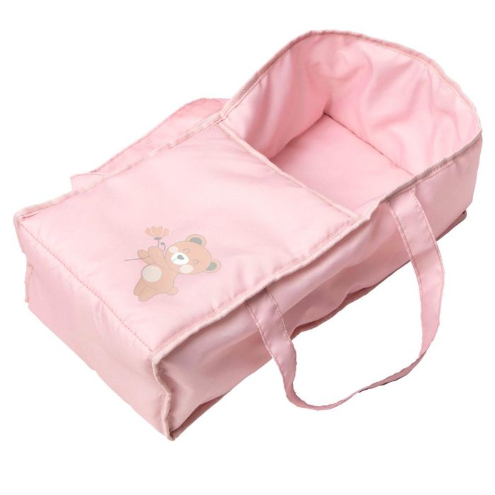 Muñecas Arias Coche de Capota Bear con Bolso, para Muñecas, Manillar Ajustable de 33 a 63 cm, Juguete Infantil Edad +3 Años 2 Muñecas Arias Coche de Capota Bear con Bolso, para Muñecas, Manillar Ajustable de 33 a 63 cm, Juguete Infantil Edad +3 Años 2