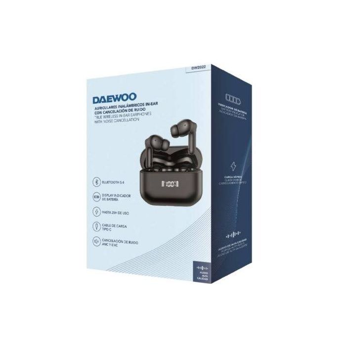 Auriculares Inalámbricos con Carga Magnética Daewoo 2 Auriculares Inalámbricos con Carga Magnética Daewoo 2