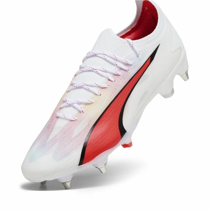Botas de Fútbol para Adultos Puma Ultra Ultimate Mxsg Blanco 2 Botas de Fútbol para Adultos Puma Ultra Ultimate Mxsg Blanco 2