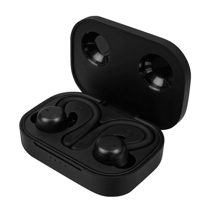 Phoenix technologies Spartan Auriculares Deportivos Bluetooth 5.3 In-ear y On-ear con Doble Micrófono y Estuche de Carga 1