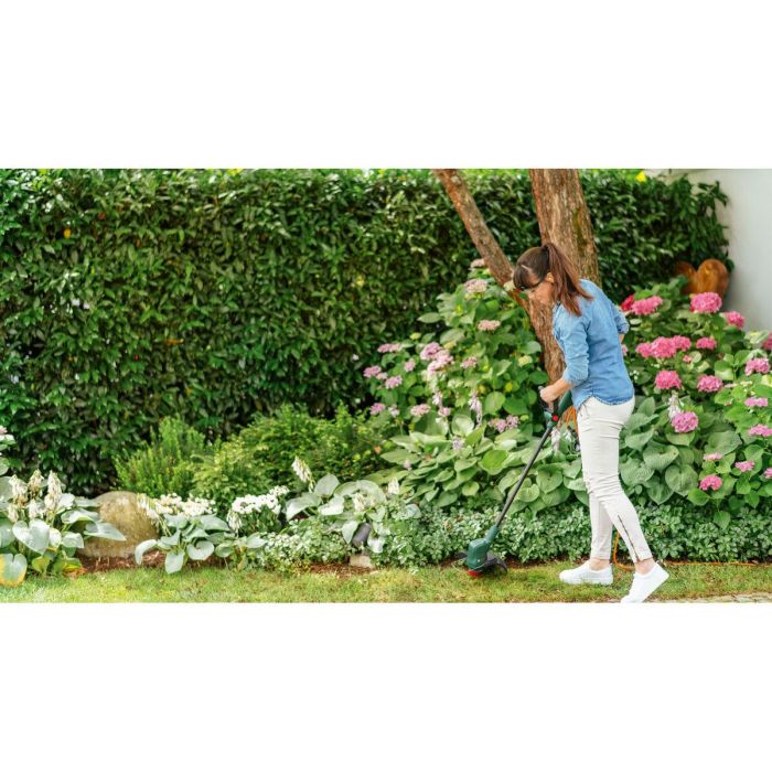 Bosch EasyGrass Cut 18V-26 Bordeadora para Cortar Hierba, Quitar Malas Hierbas, Podar y Perfilado con Batería Potente 4