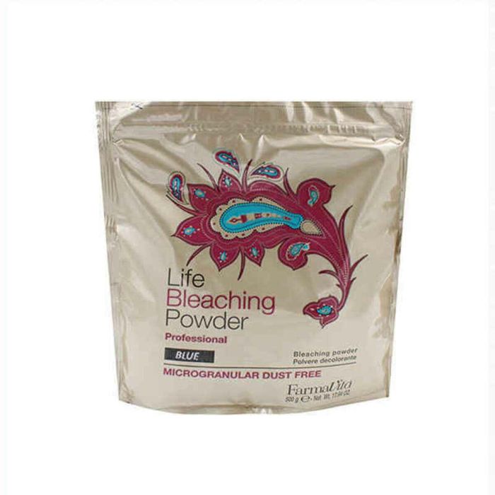 Life Bleaching Powder Blue Alluminium Bag 500 gr Farmavita