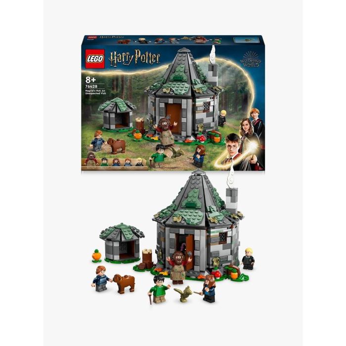 LEGO 76428 Harry Potter Cabaña de Hagrid: Una Visita Inesperada, set construible con minifiguras de Harry, Ron, Hermione y Hagrid +8 años 2 LEGO 76428 Harry Potter Cabaña de Hagrid: Una Visita Inesperada, set construible con minifiguras de Harry, Ron, Hermione y Hagrid +8 años 2