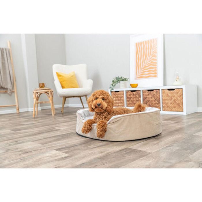 Cama para Perro Trixie Vital Lino Soft Beige Crema 60 x 45 cm 3 Cama para Perro Trixie Vital Lino Soft Beige Crema 60 x 45 cm 3