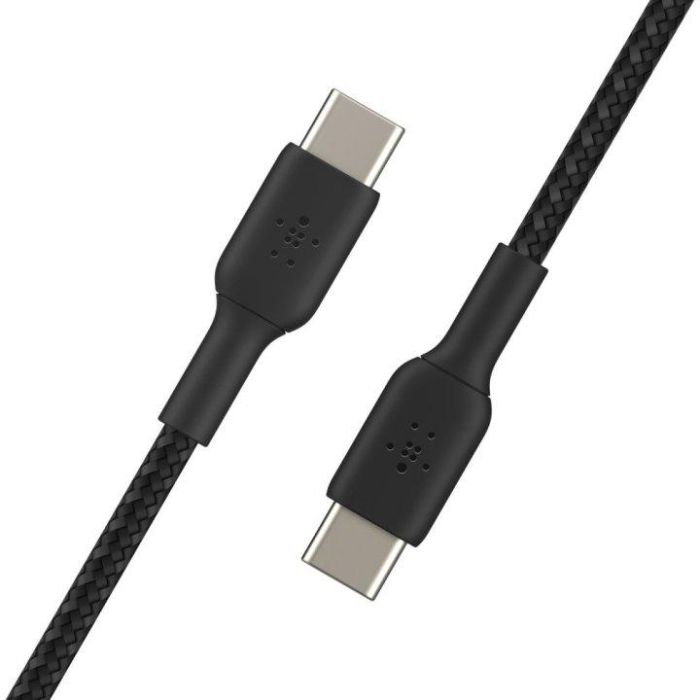 Belkin CAB004BT1MBK Cable USB-C a USB-C Trenzado 1M Negro 1