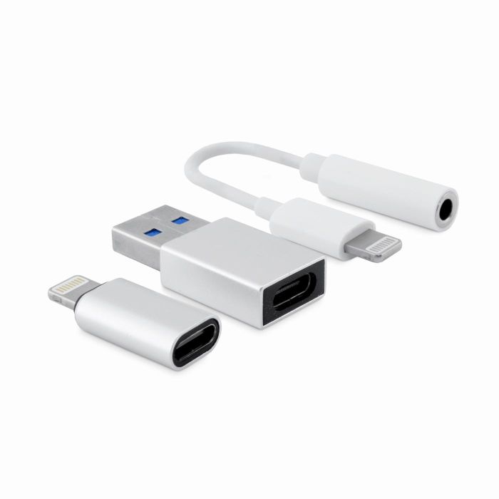 Cable USB CoolBox COO-CKIT-APPL Blanco Cable USB CoolBox COO-CKIT-APPL Blanco