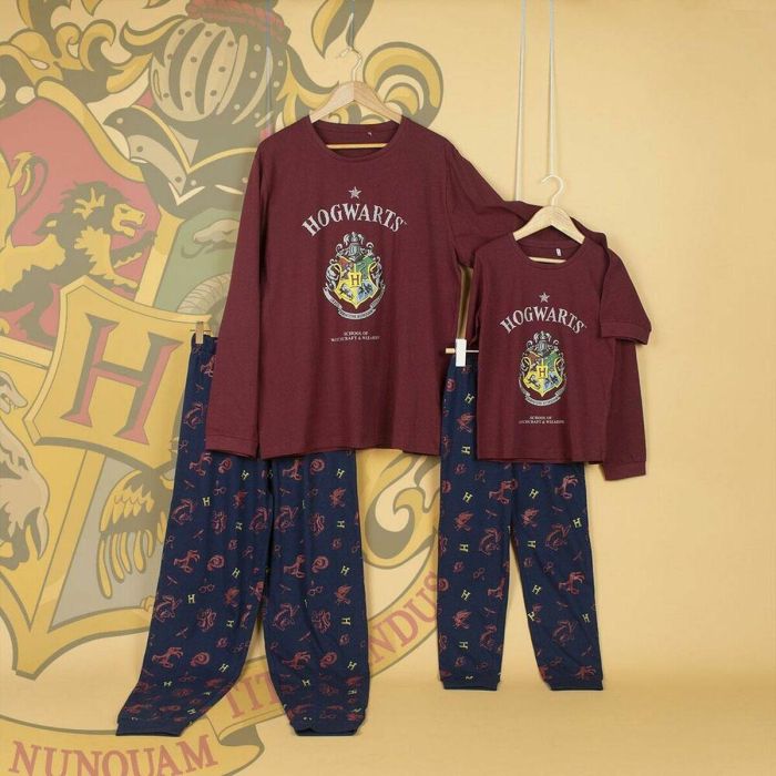 Pijama Harry Potter Hombre Rojo (Adultos) 8 Pijama Harry Potter Hombre Rojo (Adultos) 8