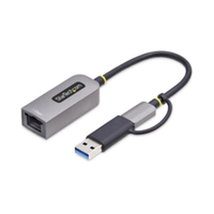 Cable USB Startech C21GA-USB-ETHERNET Gris 18 Cable USB Startech C21GA-USB-ETHERNET Gris 18