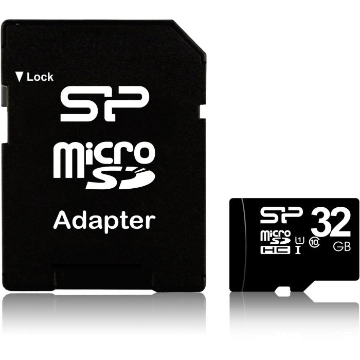 Tarjeta de Memoria Micro SD con Adaptador Silicon Power SP032GBSTH010V10SP SDHC 32 GB 1 Tarjeta de Memoria Micro SD con Adaptador Silicon Power SP032GBSTH010V10SP SDHC 32 GB 1
