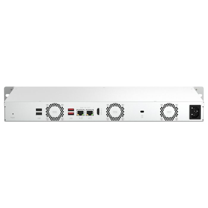 QNAP TS-464EU-8G 4-Bay 1U Rackmount NAS Intel Celeron N5095 8GB DDR4 2.5/3.5/M.2 HDD/SSD