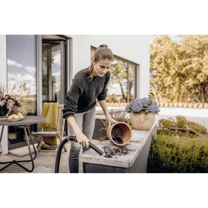 Karcher Aspirador en Seco y Húmedo WD 3 S V-19/4/20 | Depósito Acero Inoxidable 19 L | 1000W | Función Soplador 10