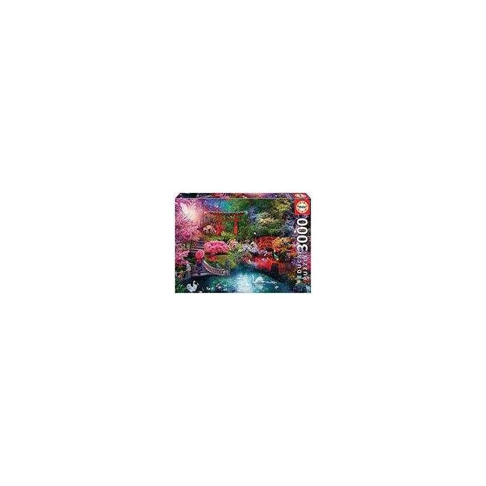 Puzzle jardín japonés 3000 piezas. 3 Puzzle jardín japonés 3000 piezas. 3