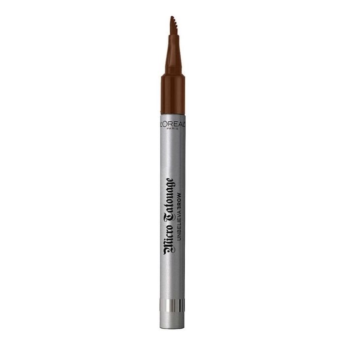 L'Oréal Paris #105-brunette UNBELIEVA BROW micro tatouage Perfilador de cejas semi-permanente larga duración Brunette 4,5 ml 6