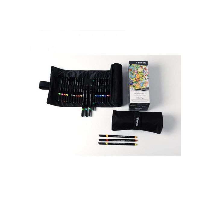 Lyra Estuche Enrollable de Tela 24 Uds. con Rotuladores Art Pen L6754240 1 Lyra Estuche Enrollable de Tela 24 Uds. con Rotuladores Art Pen L6754240 1