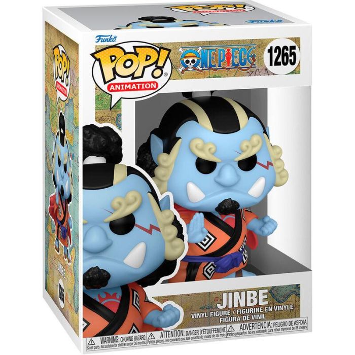Funko Pop One Piece Jinbe 61367 - Figura de Vinilo de 9cm con Caja Original 0 Funko Pop One Piece Jinbe 61367 - Figura de Vinilo de 9cm con Caja Original 0