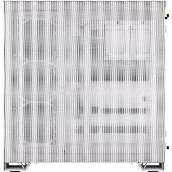 Corsair 6500X Caja PC Gaming ATX Blanca, Semitorre de Doble Cristal Templado, Doble Cámara para Flujo Aire Óptimo y USB-C 4