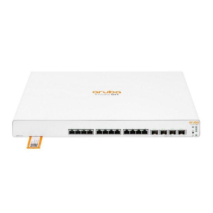 HP Enterprise 1960 RM Switch Gestionado L2+ Instant On 12 puertos 10G y 4 SFP+ Apilable para Rack 2 HP Enterprise 1960 RM Switch Gestionado L2+ Instant On 12 puertos 10G y 4 SFP+ Apilable para Rack 2