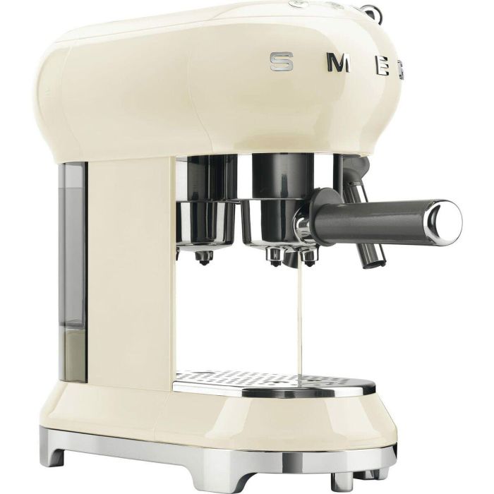 Cafetera Express de Brazo Smeg ECF02CREU Crema 1,1 L 1