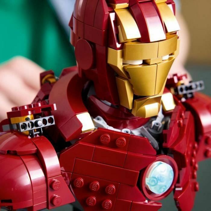 LEGO 76327 Marvel Busto de Iron Man MK4 - Set de construcción para adultos 2