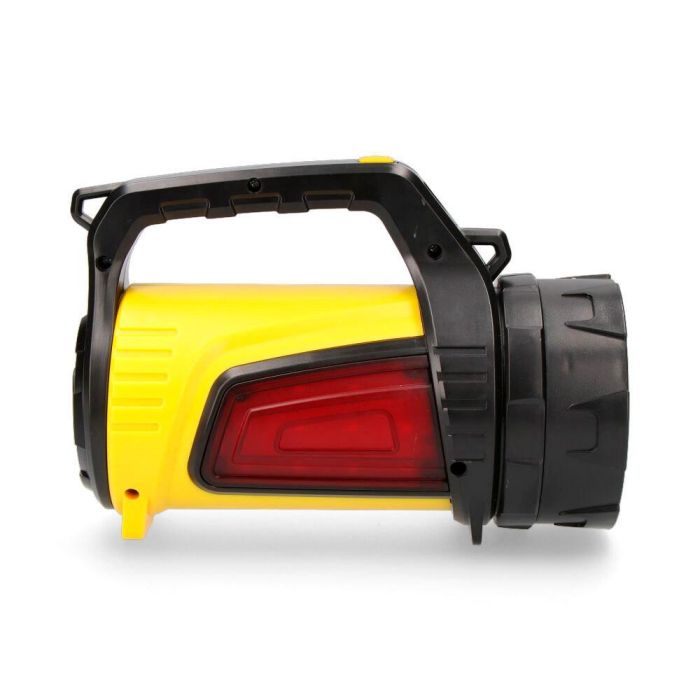 Edm Linterna de cañón multifunción 10W 350lm + 3W 100lm + rojo 3W 20lm, power bank, alcance 500m 3