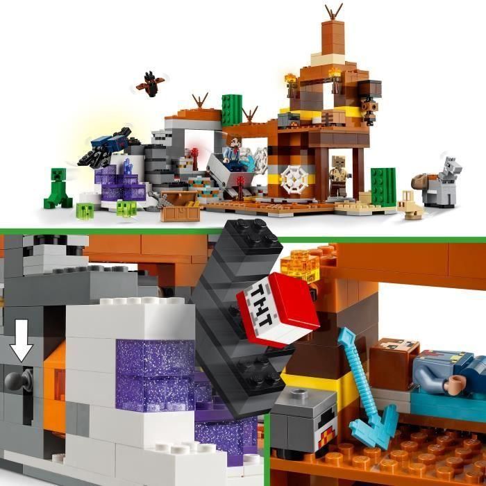 LEGO 21263 Minecraft Mina Badlands - Juguete de Construcción Infantil inspirado en el popular videojuego 2 LEGO 21263 Minecraft Mina Badlands - Juguete de Construcción Infantil inspirado en el popular videojuego 2