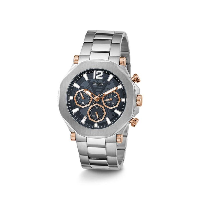 Reloj Hombre Guess GW0539G1 Gris Plateado 2